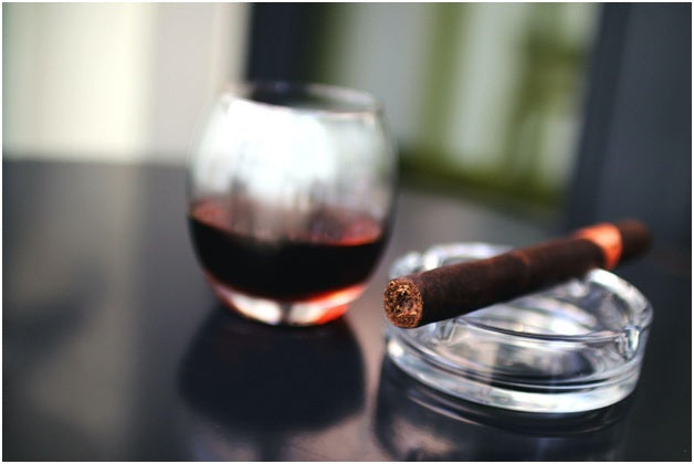 Lighting A Premium Cigar with Triple Refined Butane Fuel