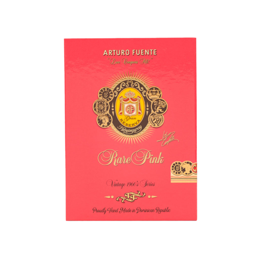 Arturo Fuente Rare Pink Vintage 1960s Series Queen of Hearts 5 Pack