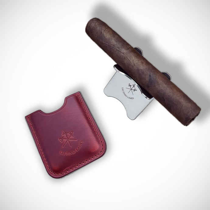 Les Fines Lame Cigar Stand Cherry Red